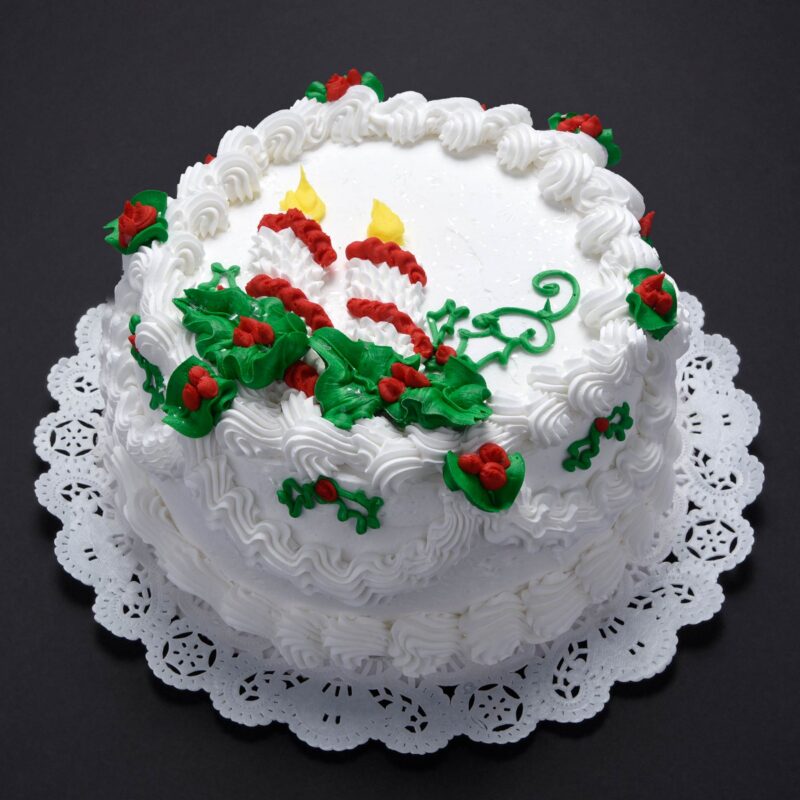 Christmas themed cake