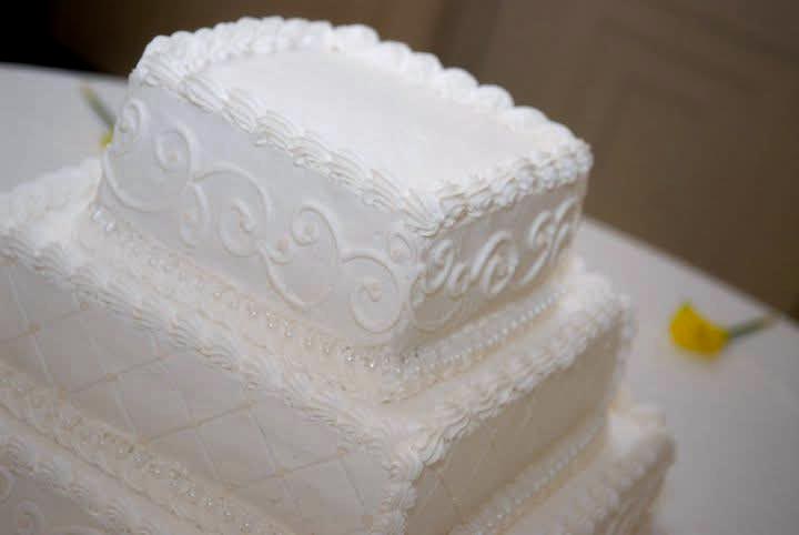 Wedding cake detail